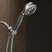 Delta Universal Showering Components 54445 H2OKINETIC 5-Setting Shower Mount Hand Shower, stainless - view 4