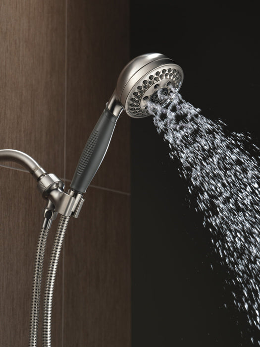 Delta Universal Showering Components 54445 H2OKINETIC 5-Setting Shower Mount Hand Shower, stainless - view 5