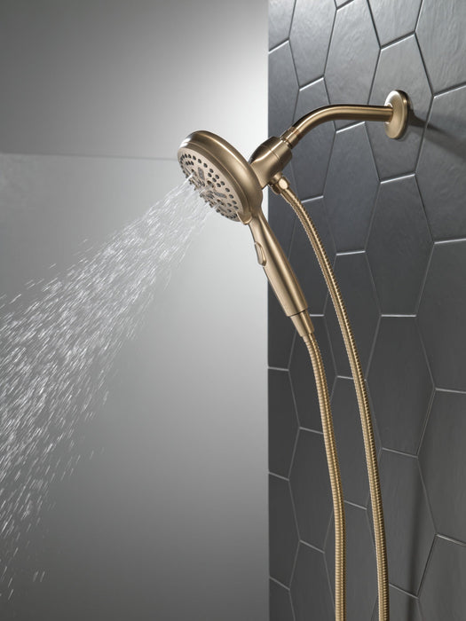 Delta Universal Showering Components 54810 7-Setting SureDock Magnetic Hand Shower, champagne bronze - view 3