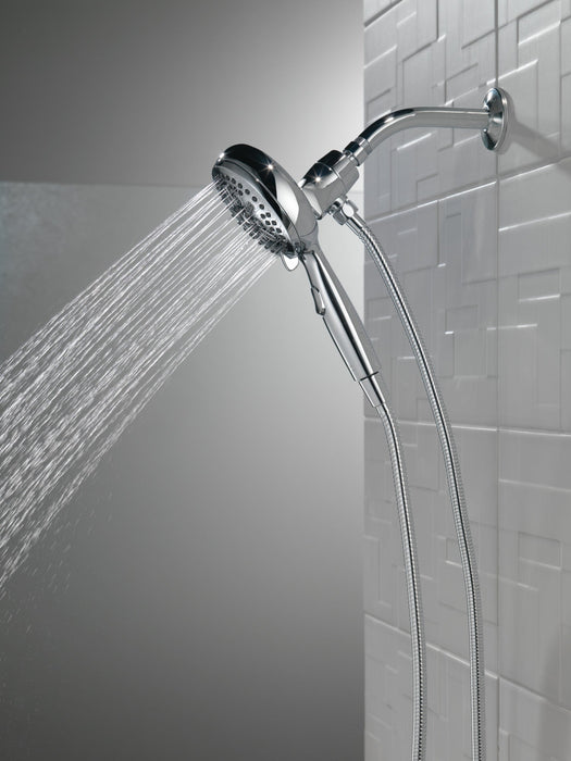 Delta Universal Showering Components 54810 7-Setting SureDock Magnetic Hand Shower, chrome - view 4