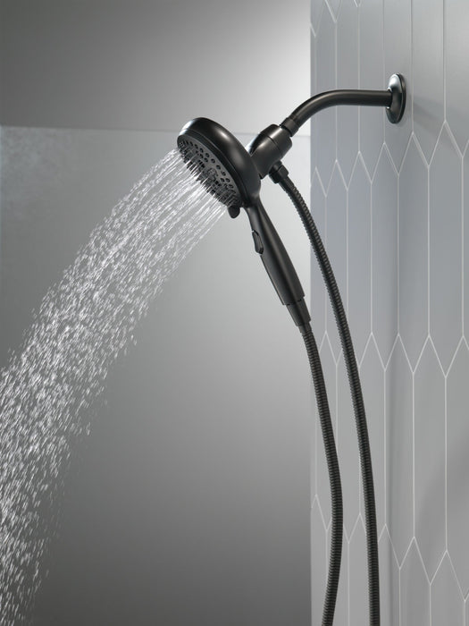 Delta Universal Showering Components 54810 7-Setting SureDock Magnetic Hand Shower, matte black - view 3