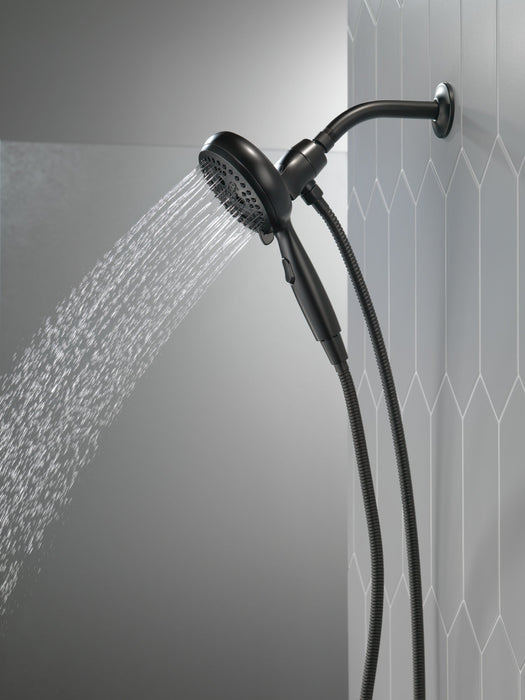 Delta Universal Showering Components 54810 7-Setting SureDock Magnetic Hand Shower, matte black - view 4