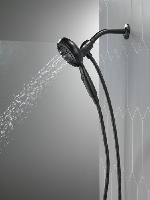 Delta Universal Showering Components 54810 7-Setting SureDock Magnetic Hand Shower, matte black - view 5