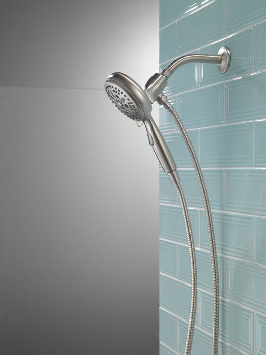 Delta Universal Showering Components 54810 7-Setting SureDock Magnetic Hand Shower, stainless - view 5