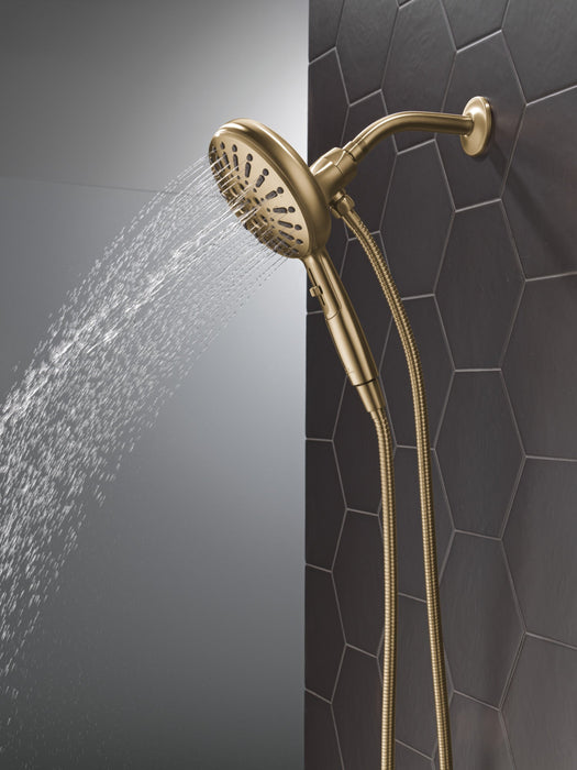 Delta Universal Showering Components 54910 7-Setting SureDock Magnetic Hand Shower, lumicoat champagne bronze - view 3