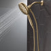 Delta Universal Showering Components 54910 7-Setting SureDock Magnetic Hand Shower, lumicoat champagne bronze - view 4