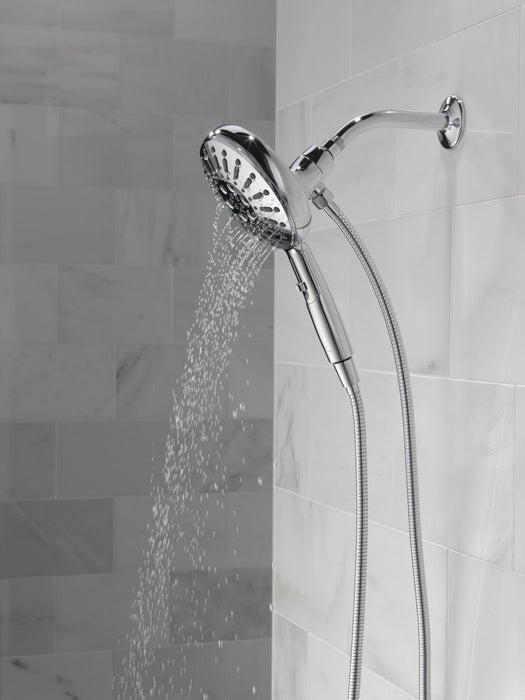 Delta Universal Showering Components 54910 7-Setting SureDock Magnetic Hand Shower, lumicoat chrome - view 3