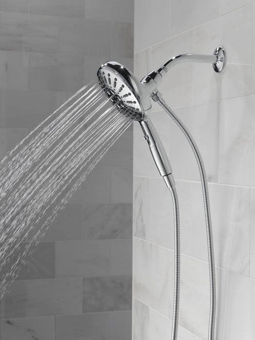 Delta Universal Showering Components 54910 7-Setting SureDock Magnetic Hand Shower, lumicoat chrome - view 4