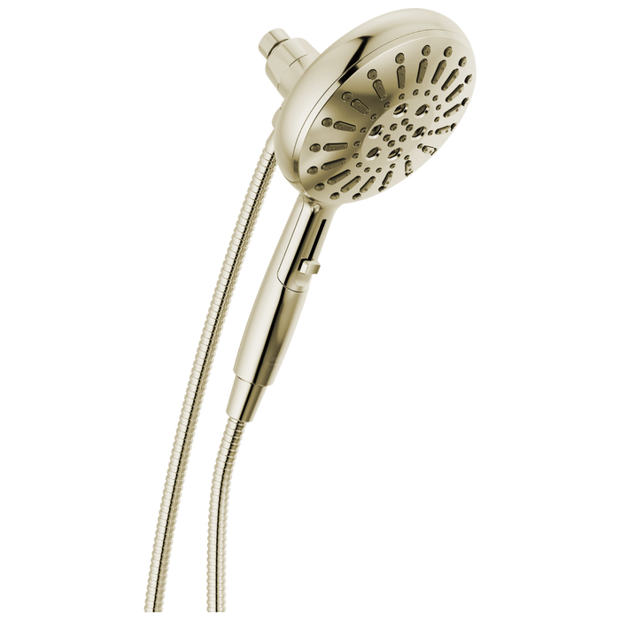 Delta Universal Showering Components 54910 7-Setting SureDock Magnetic Hand Shower, lumicoat polished nickel