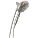 Delta Universal Showering Components 54910 7-Setting SureDock Magnetic Hand Shower, lumicoat stainless