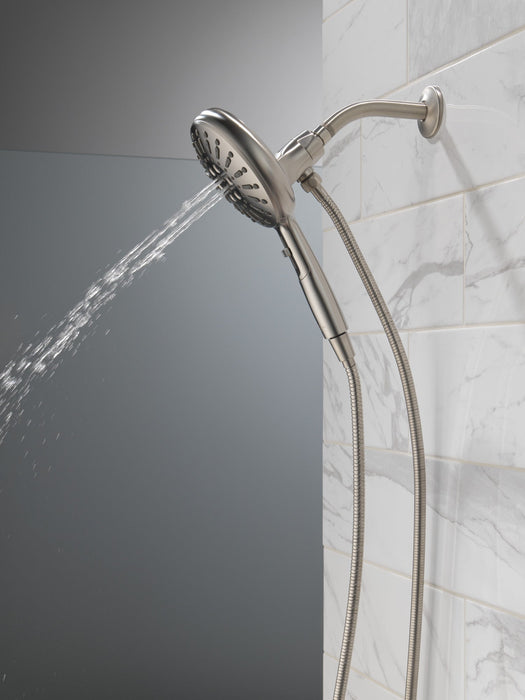 Delta Universal Showering Components 54910 7-Setting SureDock Magnetic Hand Shower, lumicoat stainless - view 3