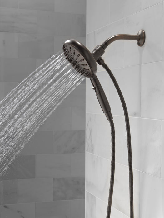 Delta Universal Showering Components 54910 7-Setting SureDock Magnetic Hand Shower, venetian bronze - view 4