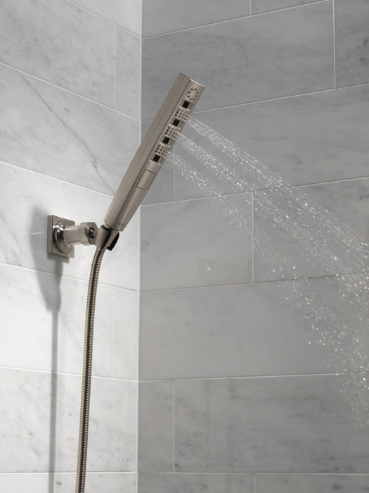Delta Universal Showering Components 55140 H2OKINETIC 4-Setting Wall Mount Hand Shower, lumicoat stainless - view 4