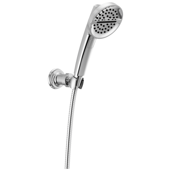 Delta Universal Showering Components 55386 3-Setting Wall Mount Handshower, lumicoat chrome