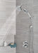 Delta Universal Showering Components 55386 3-Setting Wall Mount Handshower, lumicoat chrome - view 4
