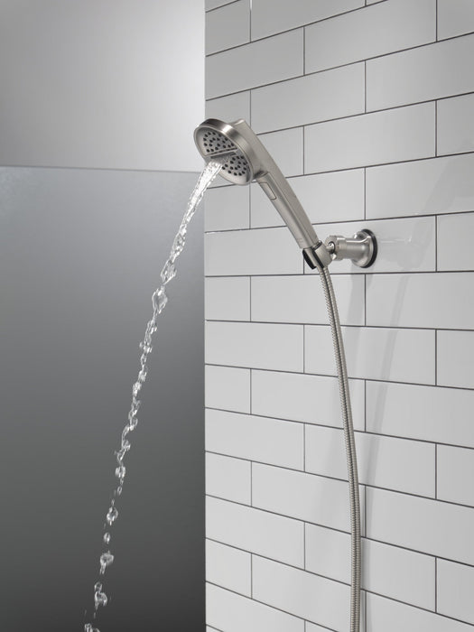 Delta Universal Showering Components 55386 3-Setting Wall Mount Handshower, lumicoat stainless - view 5