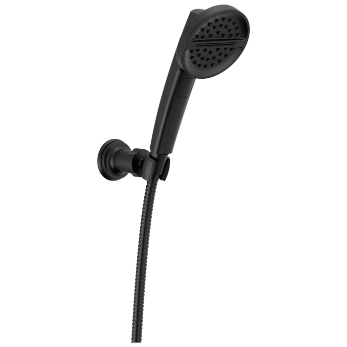 Delta Universal Showering Components 55386 3-Setting Wall Mount Handshower, matte black