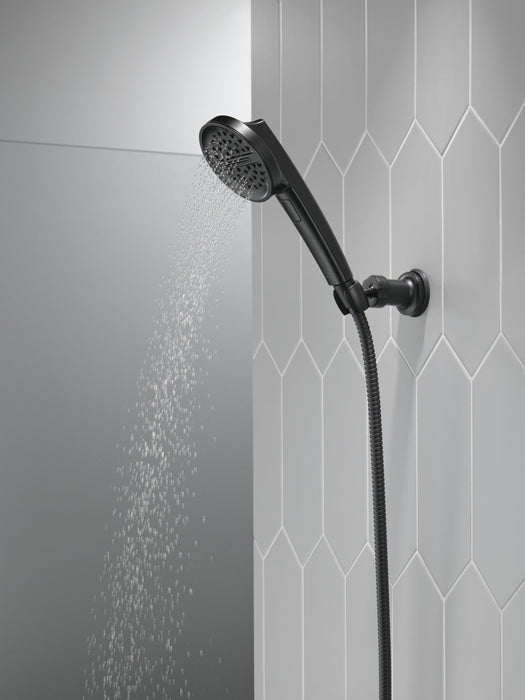 Delta Universal Showering Components 55386 3-Setting Wall Mount Handshower, matte black - view 5