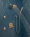 Delta Universal Showering Components 55421 H2OKINETIC Single-Setting Adjustable Wall Mount Hand Shower, champagne bronze...