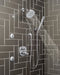 Delta Universal Showering Components 55421 H2OKINETIC Single-Setting Adjustable Wall Mount Hand Shower, chrome - view 4