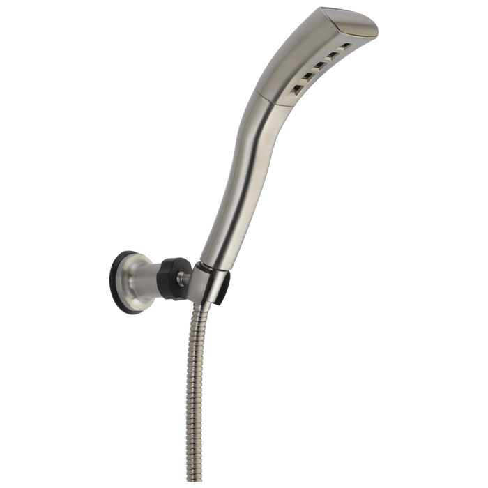 Delta Universal Showering Components 55421 H2OKINETIC Single-Setting Adjustable Wall Mount Hand Shower, stainless
