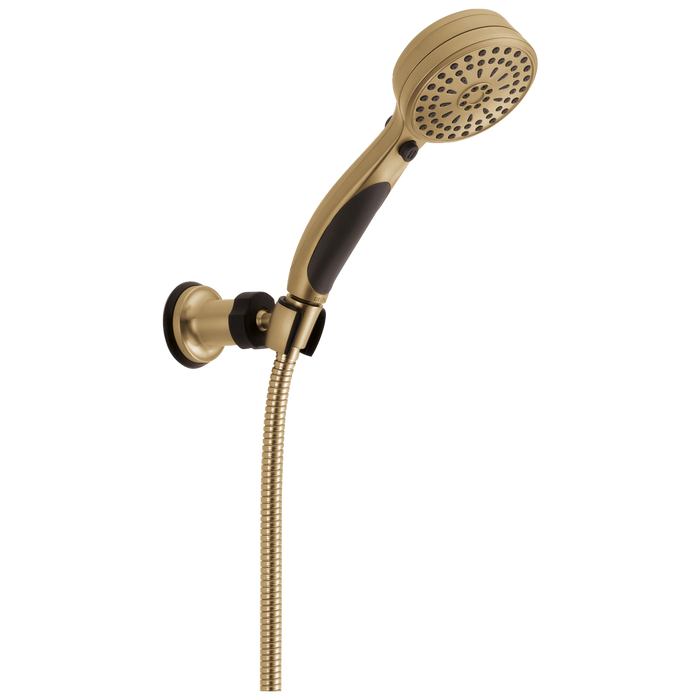 Delta Universal Showering Components 55424 ActivTouch 9-Setting Adjustable Wall Mount Hand Shower, champagne bronze