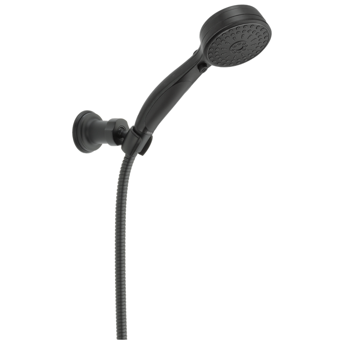 Delta Universal Showering Components 55424 ActivTouch 9-Setting Adjustable Wall Mount Hand Shower, matte black