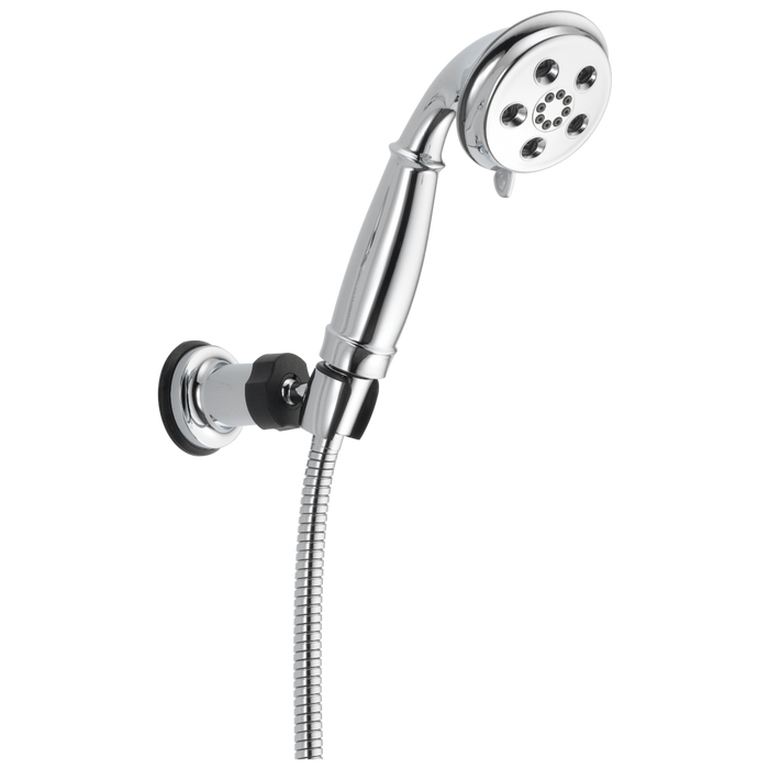 Delta Universal Showering Components 55433 H2OKINETIC 3-Setting Adjustable Wall Mount Hand Shower, chrome