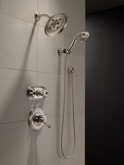Delta Universal Showering Components 55433 H2OKINETIC 3-Setting Adjustable Wall Mount Hand Shower, stainless - view 3