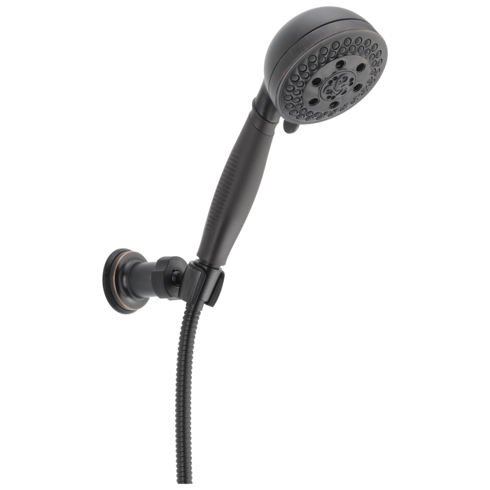 Delta Universal Showering Components 55445 H2OKINETIC 5-Setting Adjustable Wall Mount Hand Shower, venetian bronze