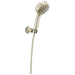 Delta Universal Showering Components 55884 7-Setting Wall Mount Hand Shower with Cleaning Spray, lumicoat polished nickel