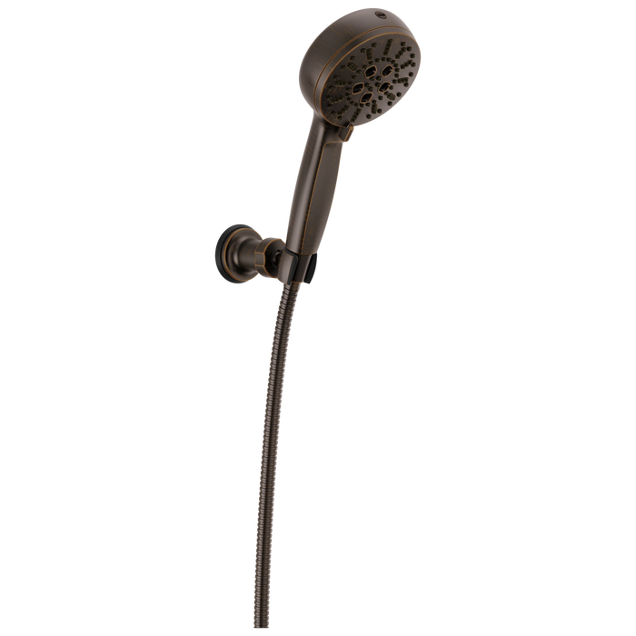 Delta Universal Showering Components 55884 7-Setting Wall Mount Hand Shower with Cleaning Spray, venetian bronze