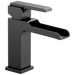 Delta Ara 568LF Single Handle Channel Bathroom Faucet, matte black
