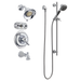 Delta 57021 Premium 3-Setting Slide Bar Hand Shower, champagne bronze - view 2