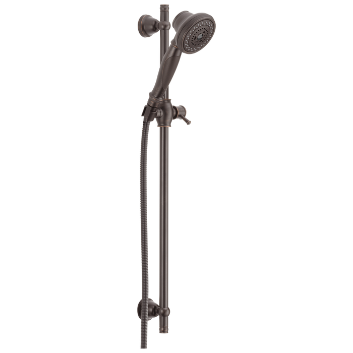 Delta 57021 Premium 3-Setting Slide Bar Hand Shower, venetian bronze