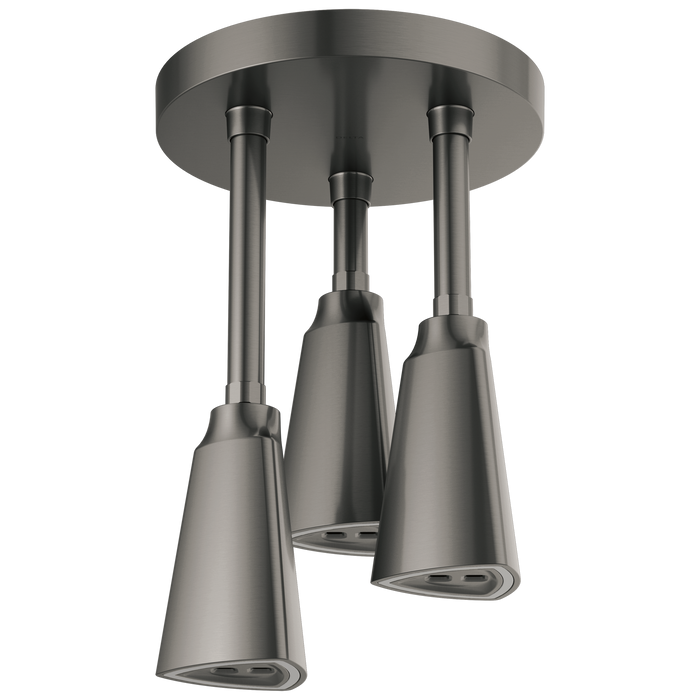Delta Universal Showering Components 57140 H2OKINETIC Pendant Raincan Shower Head with LED Light