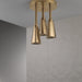Delta Universal Showering Components 57140 H2OKINETIC Pendant Raincan Shower Head with LED Light, champagne bronze - view 4