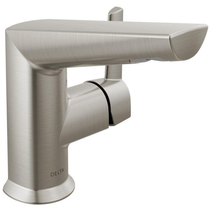 Delta Galeon 572 Single Handle Bathroom Faucet, lumicoat stainless