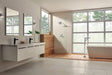 Delta Zura 574T Touch2O Bathroom Faucet with Touchless Technology, chrome matte black - view 4