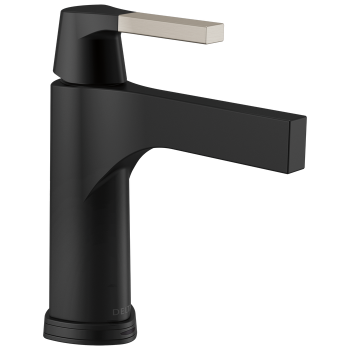 Delta Zura 574T Touch2O Bathroom Faucet with Touchless Technology, stainless matte black