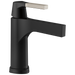 Delta Zura 574T Touch2O Bathroom Faucet with Touchless Technology, stainless matte black