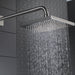 Delta Universal Showering Components 57740 Metal Raincan Shower Head Assembly, stainless - view 3