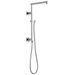 Delta Universal Showering Components 58410 Shower Column 18" Angular, lumicoat chrome