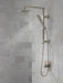 Delta Universal Showering Components 58410 Shower Column 18" Angular, lumicoat stainless - view 5