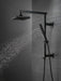 Delta Universal Showering Components 58410 Shower Column 18" Angular, matte black - view 4