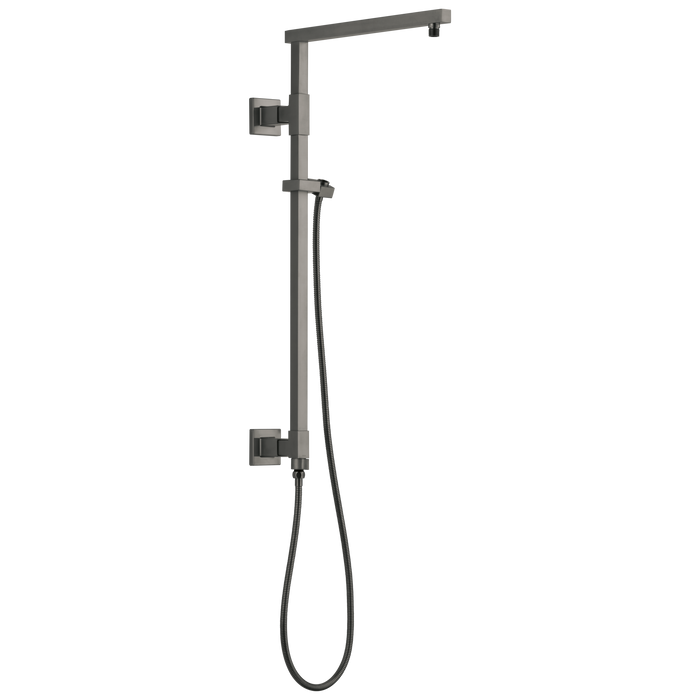 Delta Universal Showering Components 58420 Shower Column 26" Angular, lumicoat black stainless