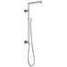 Delta Universal Showering Components 58420 Shower Column 26" Angular, lumicoat chrome