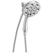 Delta Universal Showering Components 58472 H2OKINETIC In2ition 4-Setting Two-in-One Shower, lumicoat chrome