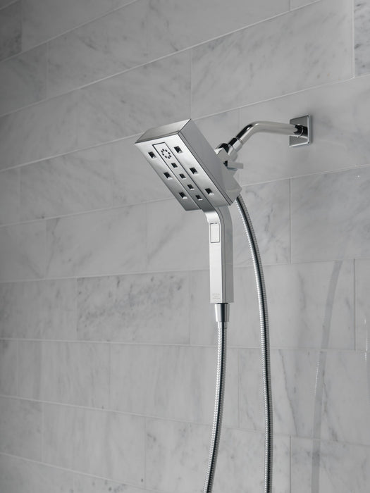 Delta Universal Showering Components 58473 H2OKINETIC In2ition 4-Setting Two-in-One Shower, lumicoat chrome - view 4