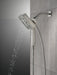 Delta Universal Showering Components 58473 H2OKINETIC In2ition 4-Setting Two-in-One Shower, lumicoat stainless - view 2